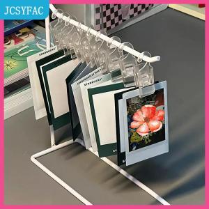 JCSYFAC  Tủ quần áo kim loại hiển thị chủ Móc khóa treo Clip nhựa đính Tabletop đồ trang sức chủ