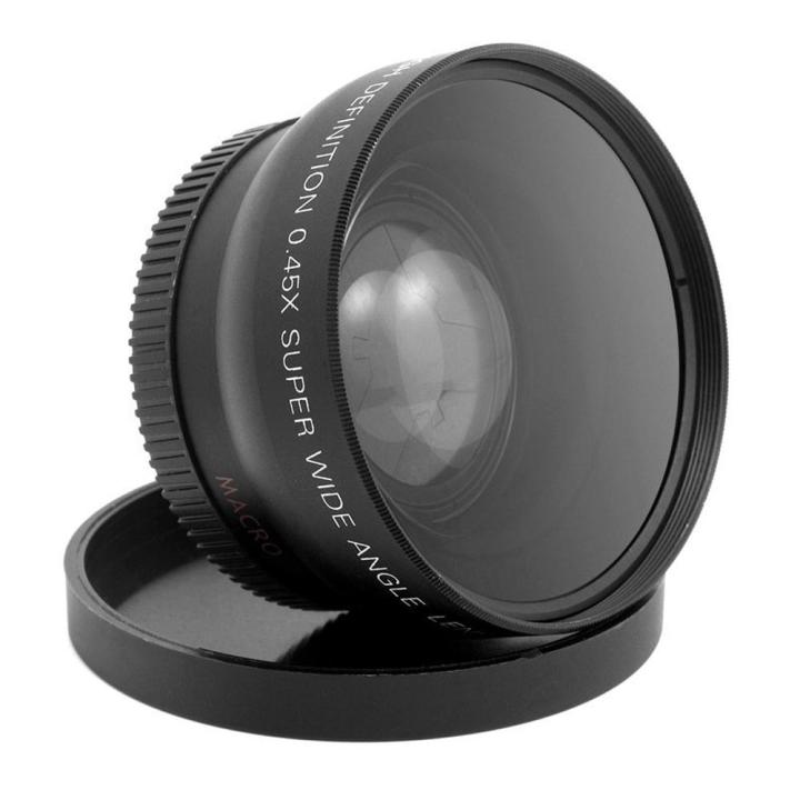 HD 52MM Wide Angle Lens with Macro Lens for Canon Nikon Sony