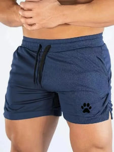 Mens Fashion Bear Paw Print Casual Shorts Fitness Shorts Summer Outdoor Jogging Shorts Mens Home Pants Popular Fitness Shorts