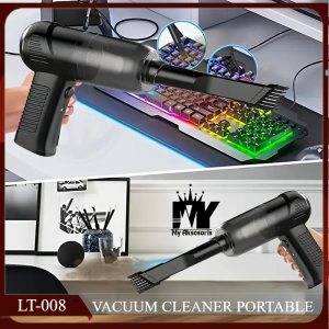 Penyedot Debu Serbaguna Vacuum Cleaner Wireless ( LT - 008 ) Portable Mini Penghisap Debu Mobil Rumah Laptop
