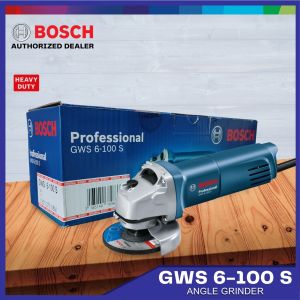 Bosch Angle Grinder GWS 6-100 S 4" 100mm Disc 710w. 060137508M Heavy Duty HD Power Tool [ Blue Power by ECL ]