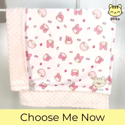 ✅ Dlite DHug Japan Fabric Kids Blanket 110*150cm Baby Blanket Childcare Minky Fleece Weighted Blanket