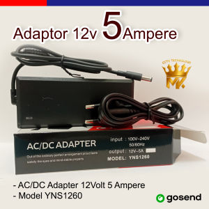 Adaptor Dc 12v 5a YNS 1260 Cocok Untuk  | CCTV | LAMPU LED | Pompa DC