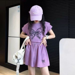Girls Summer Clothes Wear Childrens Clothing Girl Setup Toddler Kids Sets 10 12 Years From 8 Girls Set Tracksuit Korean 4 7 92026
