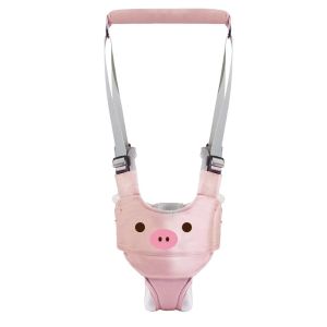 ROBERTADE Breathable Infant Walker Harness Safety Handheld Learning Walk Support Assist Trainer Portable Non-slip Toddler Assistant Belt Kids
