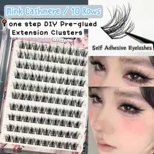 Aimi Lash/MJSP All Styles Glue-Free Lashes/Self-Adhesive Eyelashes/DIY Pre-Glued Extension Clusters