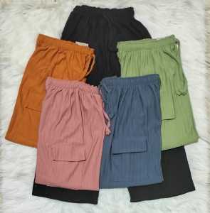 CELANA KNIT CARGO ANAK PEREMPUAN USIA 2-12 TAHUN/KULOT ANAK CEWEK