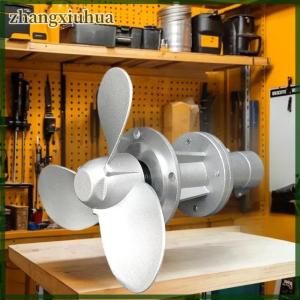 zhangxiuhua 1 Set Universal Propeller Four Stroke Gasoline Outboard Engine Gearbox Booster Accessories Lawn Mower Modification