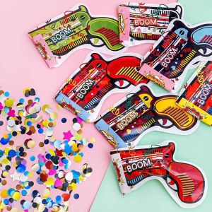 Set 10 Súng Giấy BOOM Kim Tuyến Bóp Tay Dễ Dùng Trang Trí Tiệc Đông Người