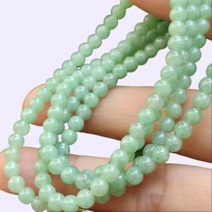 172 Beads of Serenity: A Journey Woven in Jadeite - (bracelet41)