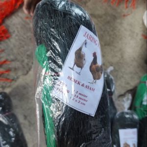 jaring pagar 2x13 meter lubang 2x2 cm untuk pagar ayam pagar bebek pagar tanaman dll bonus tali untuk ris nya