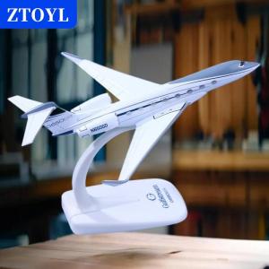 [COD] ZTOYL 1ชิ้นเครื่องบิน G650 Gulfstream Diecast เครื่องบินจำลองเครื่องบิน G650ER เครื่องบินโมเดลเครื่องบิน