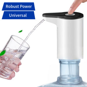 Portable Electric Water Dispenser USB Rechargeable | Automatic 5-Gallon Water Pump for Bottles | Easy-to-Use Drinking Water Pump for Home Kitchen and Office”