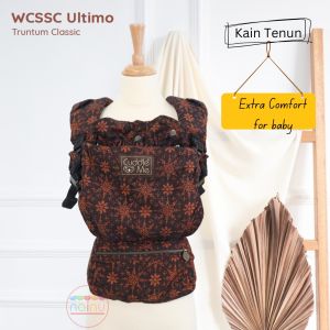 Cuddleme Ultimo Jacquard WCSSC | Usia 0 - 3 tahun | Gendongan Bayi Depan Hadap Depan Kangguru Lengkap Mshape M Shape SSC Newborn 3 Tahun