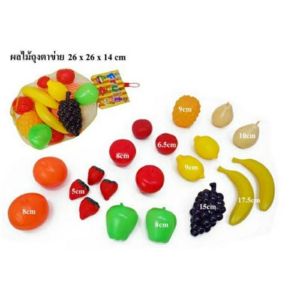 👑Alice&kids👑 ของเล่นลาสติก ผักจำลอง ผลไม้ปลอม ผักผลไม้จำลอง  ขนาดใหญ่