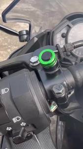 AKGLS-For Kawasaki Z900 Z750 Z650 Z800 Z1000 Z400 Z1000SX Z900RS Z250 Z300 Accessories Mirrors Hole Plug Screws Caps Mirror Hole Cover