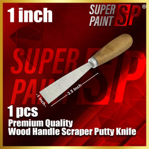 1" - 4" Wall Scrapper / Scraper Besi Paint Scrapper Putty Knife Wood Handle Burger Flipper Spatula