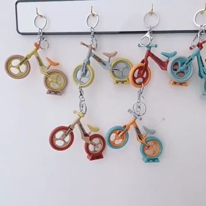 Plastics Assembled Balance Car Ornaments Toy Balance Car Assembled Radish Mini Bike Toy Mini Radish Bike
