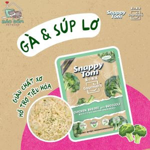 Pate Snaρpy Tom Trái Cây/ Rau củ mix vị cho mèo kích thích vị giác 70g
