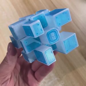 Ice Amber Mirror Cube 3x3 Irregular Shape 3 Professional flexible and smooth solid color childrens educational toys