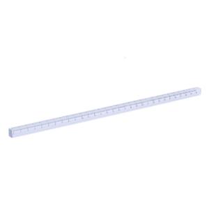 Clear Acrylic Straight Ruler Measuring Range 0-12 Inches Clear Accurate Scales Accurate Mathematics Ruler 1cm Thickness
