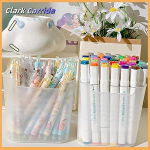 [Clark Carrida] Công Suất Lớn Máy Tính Để Bàn Lưu Trữ Chủ Bút Bàn Tổ Chức Bút Chì Hiển Thị Cup Đơn Giản Văn Phòng Trường Nguồn Cung Cấp Văn Phòng Phẩm Hộp