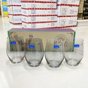 [กล่อง4ใบ] Ocean ชุดของขวัญ แก้วไวน์ 455มล. The Magical Wishes Tumbler Set - Radiant Success (pack of 4)