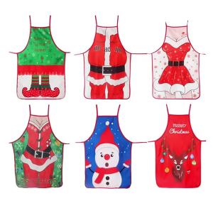Christmas  New Christmas Decorations Hanging Flags Fabric Door Hangings Santa Claus Snowman Elf Restaurant Wall Fabric Hangings