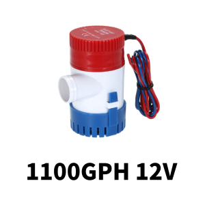 Emika Choice 1100Gph 12V 24V 25mm DC Water Pump Non-Automatic Marine Submersible Boat Bilge Pump RV