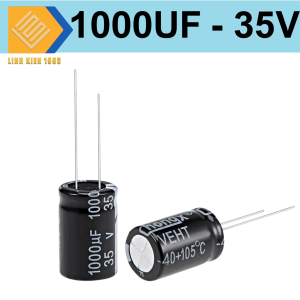 ([ 10 CON ) Tụ 1000uf  35V tụ hóa 1000uf35V