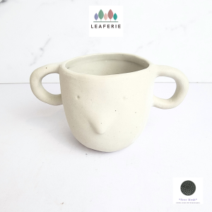 The Leaferie Prince Handmade Flowerpot flowerpots flower pot plant pots planter planters Ceramic