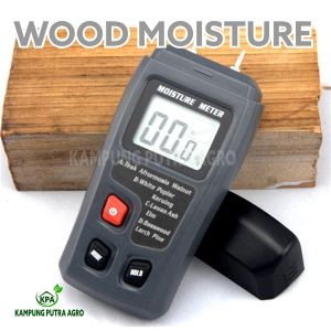 ALAT UKUR KADAR AIR KAYU DAN KERTAS  - WOOD MOISTURE METER DIGITAL - MT 10