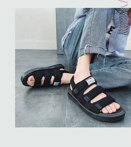 ส่งเร็ว🚚ถูกที่สุดจร้า🔥🔥Cadilong🌈รองเท้าแตะรัดส้นผู้ชาย🚚รองเท้าแฟชั่นผช ใส่สบาย รองเท้าไซสใหญ่35-46ร้องเท้าแตะชาย รองเท้าแตะผู้ห39