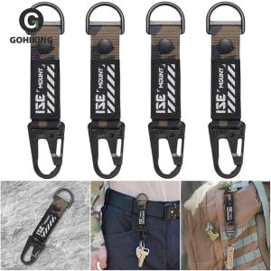 【New Arrival】 4Pcs Durable Nylon Webbing Buckle for Camping and Hiking Outdoor Gear Adjustable Hanging Belts and Tents Accessories