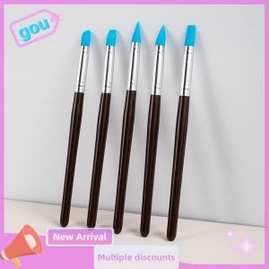 gou 5 cái bộ Silicone Đất Sét Điêu Khắc Công Cụ Cho Bàn Chải Mô Hình Chấm Móng Tay Nghệ Thuật Gốm Đất Sét Công Cụ Tự Làm Khắc Gốm Sứ Điêu Khắc