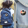 32/44/58mm Maorilan Haibara Ai Conan Hattori Heiji Badge Cartoon Anime Cute Brooch Pins for Clothes Backpack Hat Jewelry Accessories. 