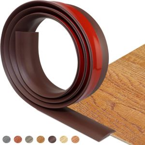 VERMILL Self Adhesive Floor Transition Strip Wear-resistant Carpet To Tile Edging Trim Strip Professional Household Flat Button Strip Doorway