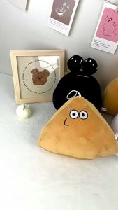 Large order -pop plush Myalien game merchandise: snail plush toy triangular plush toy in stock