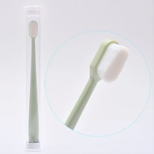 Harga Grosir - Sikat Gigi Japan Nano Tech Bulu Micro Extra Soft / Sikat Gigi + Wadah Cocok Travel