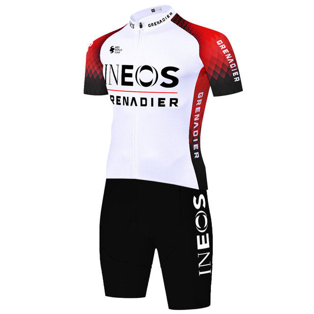 Trisuit Trisuit JERSEY SET Bike Jersey Cycling Jersey Top and BibShort