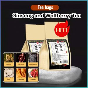 Late night overtime health tea ginseng liver tea wolfberry combination of health tea