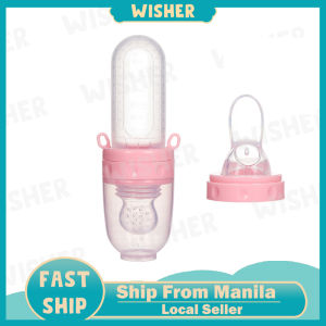 3in1 Infant Baby Safety Kids Silicone Feeding Spoon Feeder Food Rice Free Fruit Pacifier Nipple Cereal Bottle Essential