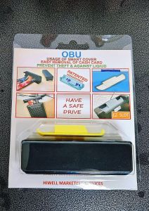 OBU ERP 2.0 COVER EASY REMOVAL OF CASH CARD PREVENT THEFT AND AGAINST LIQUID