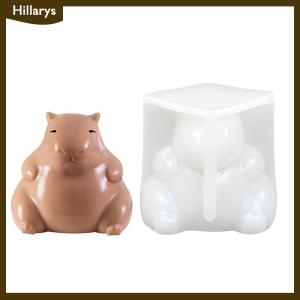 [Hillarys] Cute Capybara Silicone Mold Cartoon Animal Milk Jelly Pudding Silicone Mould Home Kitchen Baking Accessories Party Restaurant