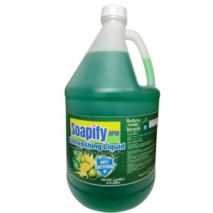 Soapify HPM 1 Gallon Calamansi Dishwashing Liquid – Long-Lasting Formula Powerful Grease-Cutting Action Gentle on Hands Sparkling Clean for Plates Pots & Pans