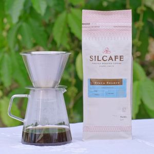 Silcafe Silca Select Freshly Roasted Whole Beans & Ground Coffee 100% Arabica Medium Roast for Brewed Coffee 500g 1KG