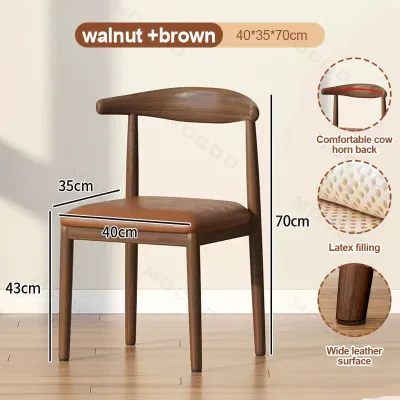 KIMDELIN MOCOO140/120/100cm Wooden Dining tableSolid Wood Table Legs Easy To Assemble And Reliable To Use