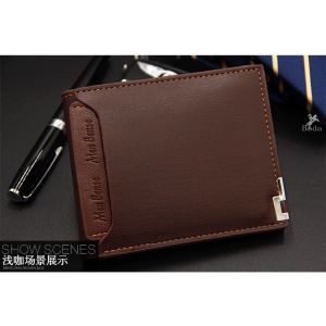 DOMPET LIPAT PENDEK KULIT KARTU PRIA WANITA PREMIUM IMPORT GROSIR BRANDED MURAH - MB079