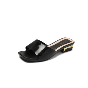Free Shipping WomenS High-Heeled Sandals New Chinese-Style Design Suitable For Wearing With Dresses Non-Slip And Waterproof With A Chunky Heel
