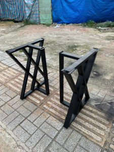chân bàn cafe chân cặp bàn dài thanh lý có sẵn giá rẻ